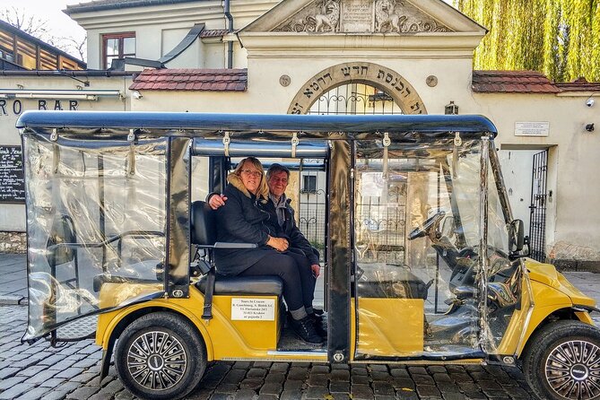 Krakow Jewish Quarter and Ghetto Tour by Electric Golf Cart - Ghetto Heroes Square and the former Umschlagplatz