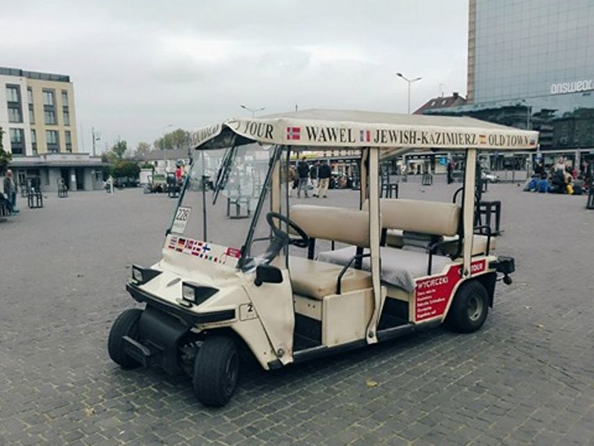 Krakow: Jewish Quarter and Schindler Factory by Golf Car - Through Kazimierz, Krakow’s Jewish Quarter