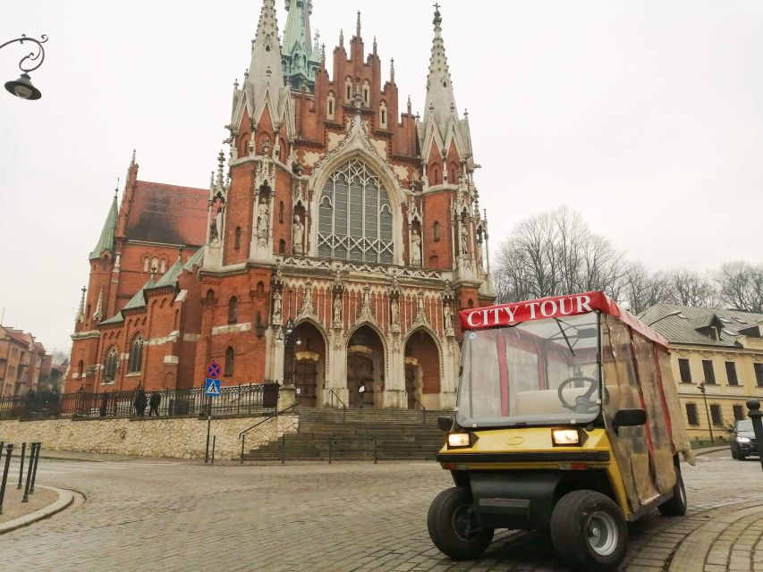 Krakow: Jewish Quarter and Schindler Factory by Golf Car - The guide, audio commentary, and group size