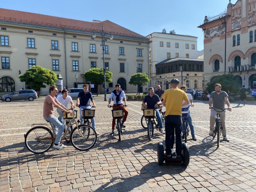 Krakow: Old Town Bike Tour with a Guide - Following the Royal Route