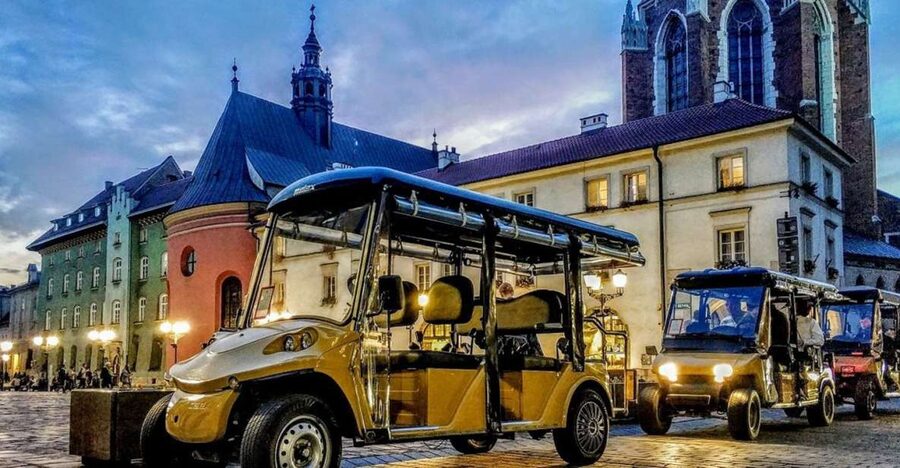 Krakow: Old Town, Ghetto, and Kazimierz Golf Cart Tour - Entering Kazimierz, Krakow’s former Jewish district