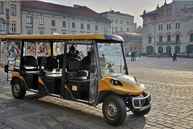 Krakow: Old Town, Jewish Kazimierz and Ghetto Sightseeing by Electric Golf Cart - How much time do you get at each sight?