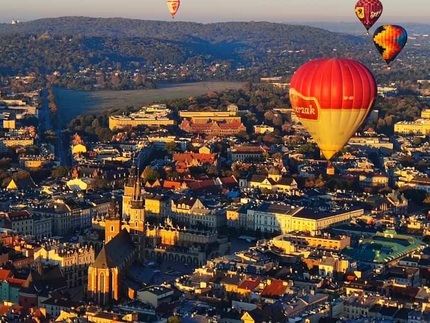 Kraków: Private Hot Air Balloon Flight with Champagne - Key points to know before booking