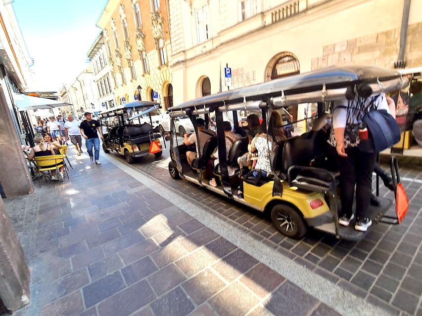 Krakow: Private Panoramic Tour by Golf Cart with Audio Guide - From Kazimierz synagogues to the Remuh cemetery