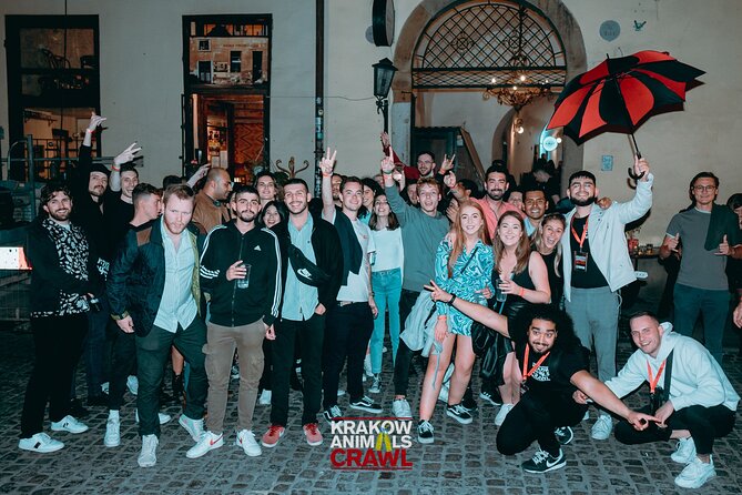 Krakow Pub Crawl with 1 Hr of unlimited alcohol & 4 clubs/pubs - The first hour of unlimited vodka, rum, gin, whiskey, and beer