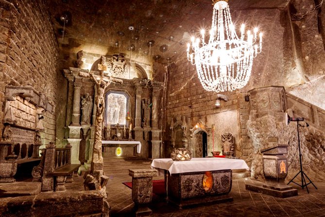 Krakow Salt Mine Guided Tour - Walking through the 13th-century mine