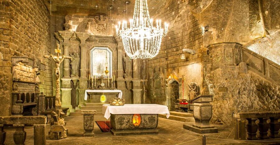 Krakow: Salt Mine Wieliczka Guided Tour Hotel Pickup - The Salt Mine Museum and souvenir stop