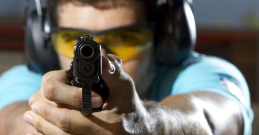 Kraków: Shooting Range Experience - Meeting the English-speaking instructor