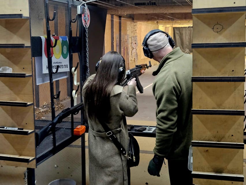 Krakow: Shooting range with hotel pickup - The weapons pack and what it adds