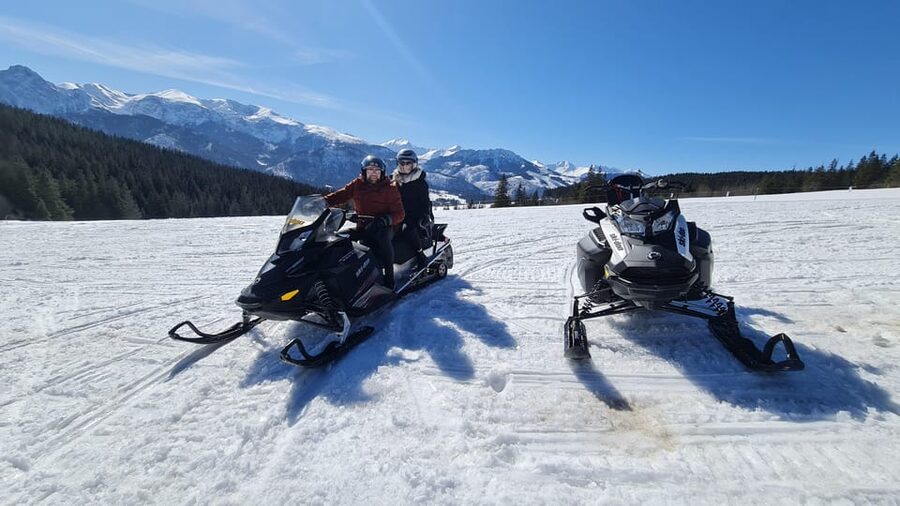Krakow: Snowmobile & Thermal Baths Zakopane Full Day Tour - From Krakow to the wooden houses of Chochołów