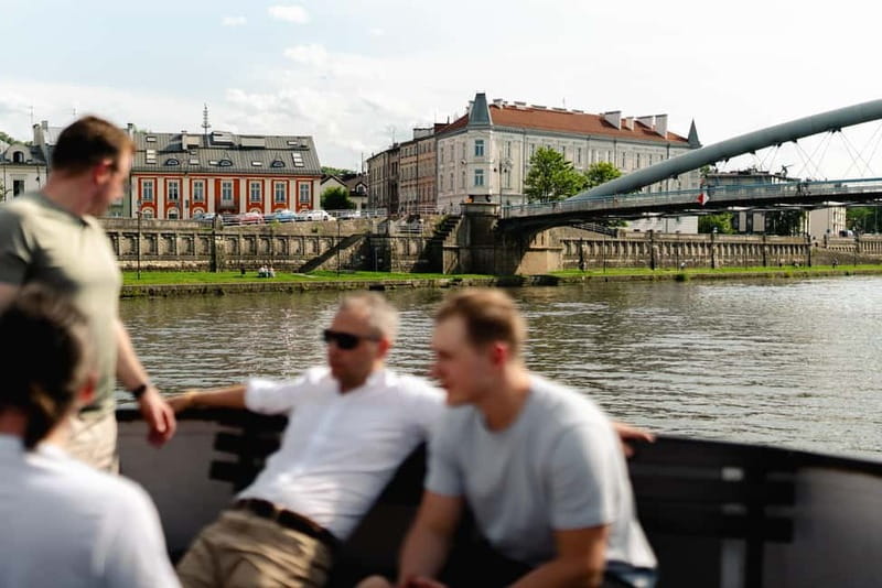 Krakow: Vistula River Sightseeing Cruise with Audio Guide - Manggha Centre and the Father Bernatka Bridge