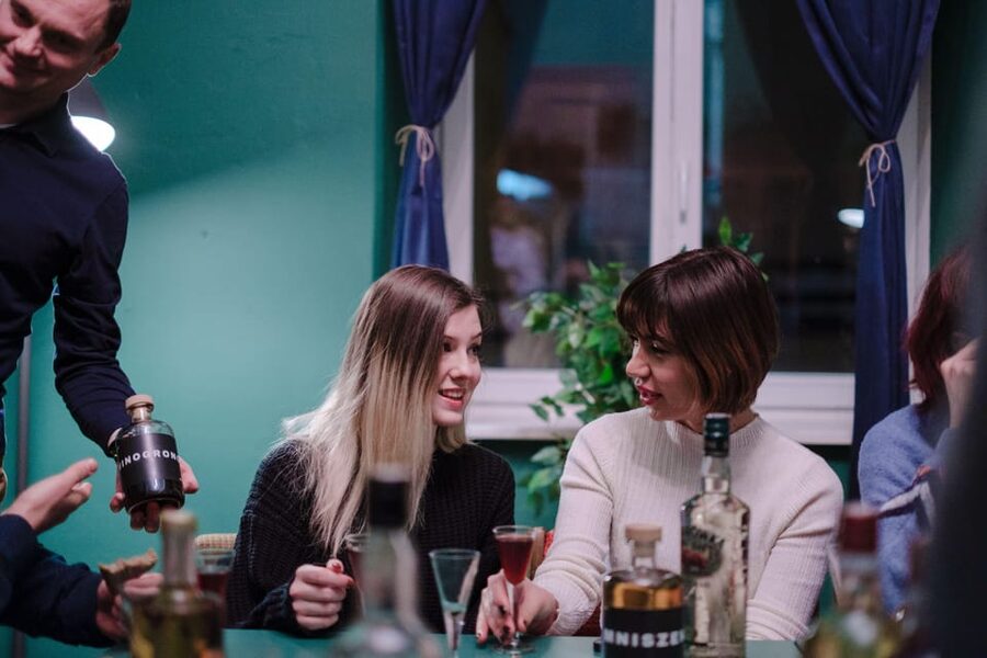 Krakow: Vodka Tasting in Hidden Bar - Polish snacks make the alcohol easier to understand