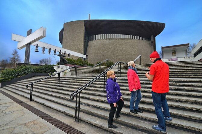 Nowa Huta Tour from Krakow: Communist City, Vodka & Zapiekanka - Arka Pana, the church that challenged the state