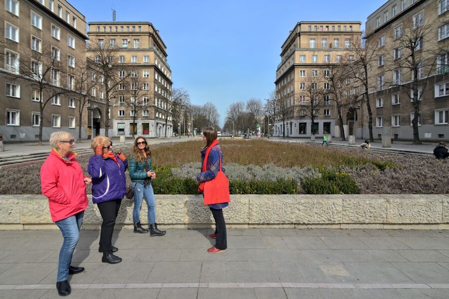 Nowa Huta Tour Krakow: Ideal Communist City Small Group Walk - Starting at Długa Street and taking the tram east