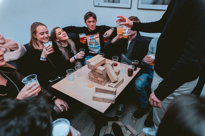 Pub Crawl + Unlimited Drinks + VIP entry + Drinking Games & Photographer - Games that help solo visitors meet people