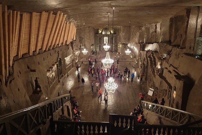 Salt Mine Tour and Krakow City Tour in one day - Jagiellonian University and Collegium Maius courtyard