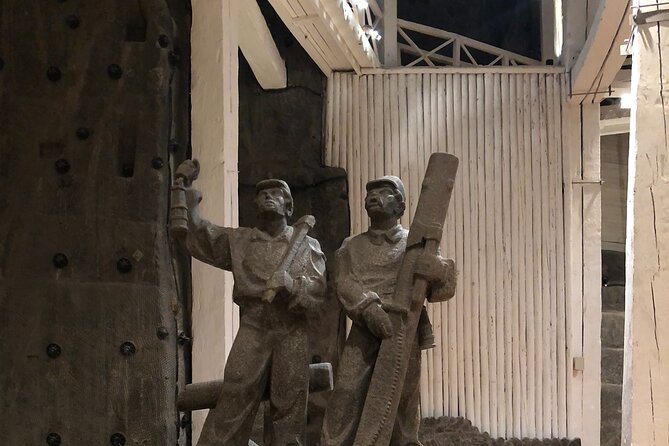 Salt Mine Wieliczka Guided Tour from Kraków with Hotel Pick up - Salt chambers that reward the long walk