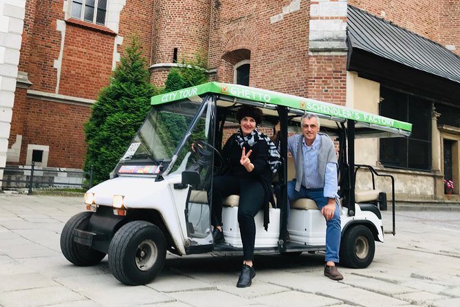 The best view of Krakow from Golf Cars - Wawel Hill, the dragon, and royal Poland