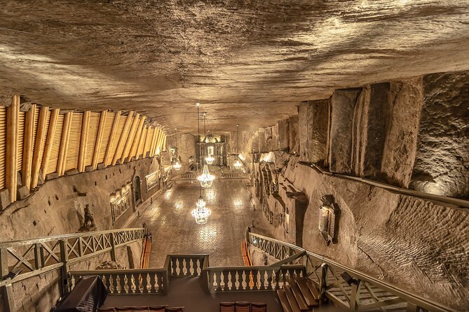 Wieliczka Salt Mine Tour from Krakow - Reaching the First Level Means 378 Stairs