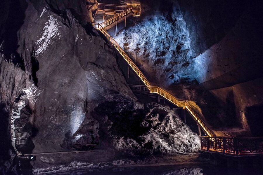 Wieliczka Salt Mine Tour Including Hotel Pick-Up - Salt carvings that feel more like stone than salt