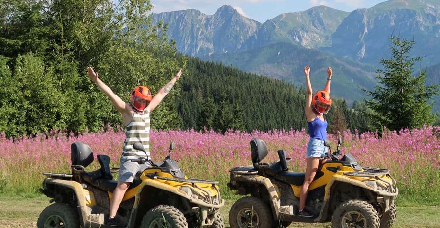 Zakopane: Quad Bike Adventure with Optional Meal - What the one-hour route is really like