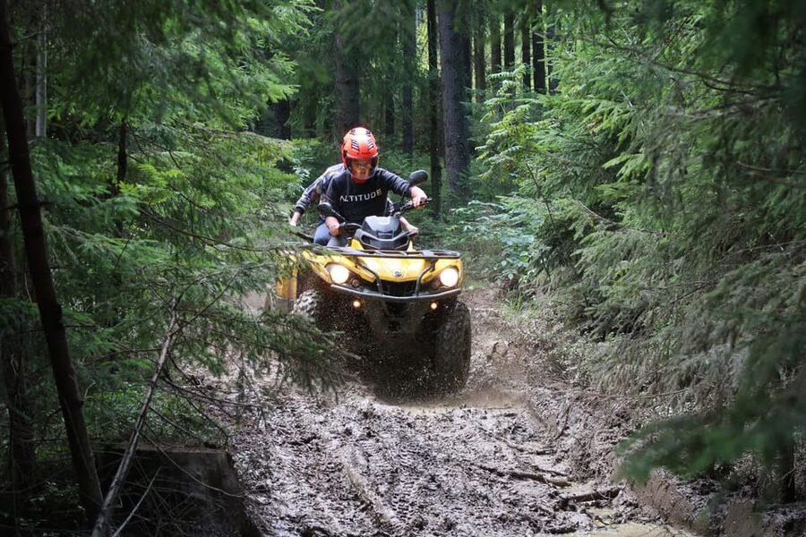 Zakopane: Quad Bike Adventure with Optional Meal - Getting comfortable with the quad before the ride